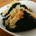 ♥aki☆n♥'s cooksnap of when they made おにぎらず(シャケフレーク&白ごま).