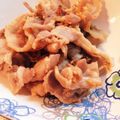 たにたーに's cooksnap of when they made お弁当に♪豚バラ生姜炒め.