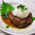 komomoもも's cooksnap of when they made みんな大好き☆和風ハンバーグ.