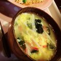＊花いろ＊'s cooksnap of when they made 彩りあざやか☆カニカマｄｅかきたま汁.