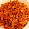 yoshiピ's cooksnap of when they made ◆ 野菜たっぷり特製エコ旨ふりかけ ◆.
