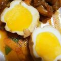 skyward1's cooksnap of when they made お花のゆで卵（紅しょうが風味）お弁当に♪.