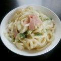 GR_NAOCO's cooksnap of when they made 洋風♪クリーミーバジルうどん❤.
