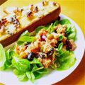 しじみごはん's cooksnap of when they made レタスとカニカマ☆和風☆味噌サラダ.