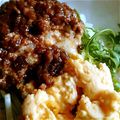 crystaI's cooksnap of when they made 簡単ロコモコ丼.