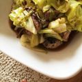 megu0217's cooksnap of when they made キャベツとサバ缶のポン酢炒め煮.