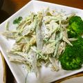 B子chan's cooksnap of when they made 胡桃とごぼうのゴママヨサラダ.
