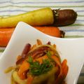 yasutonton's cooksnap of when they made カラフル人参の♪甘塩麹マリネ.