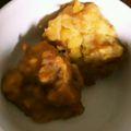 えのめぐ's cooksnap of when they made 離乳食:後期〜簡単さつまいもバナナおやき.