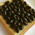 野菜のはたけ's cooksnap of when they made 黒蜜水煮枝豆トースト！(ﾉ´∀｀*).