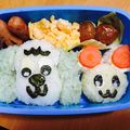 りょうちゃんママ♡'s cooksnap of when they made わんわん＆うーたん☆キャラ弁.
