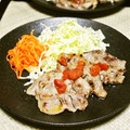 kebeibiko's cooksnap of when they made 塩トマトで旨味アップ☺豚の生姜焼き.