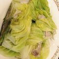 ミラゴン's cooksnap of when they made 簡単♪キャベツと豚肉の重ね蒸し.