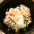 さえ☆ママ's cooksnap of when they made さつまいも･春菊･人参の白和え.