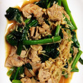 りょーみー's cooksnap of when they made 簡単旨い！やみつき！豚肉のバター醤油炒め.