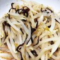 きなこもちスマイル's cooksnap of when they made もやしと塩昆布のゴマ和え.