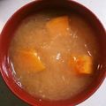 ringoochan's cooksnap of when they made 燃焼系☆かぼちゃ入りしょうが味噌汁.