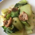 kokoli's cooksnap of when they made チンゲン菜と豚肉の炒めもの.