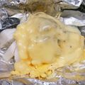かき氷大好き's cooksnap of when they made 鱈とスクランブルエッグのホイル焼き.