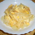 なっぱむし's cooksnap of when they made 玉ねぎのふわっとたまごとじ☆.