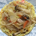 mamaたぬ's cooksnap of when they made 揚げない！簡単♪ソフトかた焼きそば.