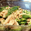 さぁ★たぁ★'s cooksnap of when they made 菜の花と豚肉のマヨ炒め.