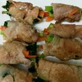 ぺぺんちゅ's cooksnap of when they made ●かき菜の肉巻き●.