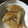 ポメちょん's cooksnap of when they made 高血圧に☆手羽先と大根の煮物.