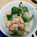 teru222's cooksnap of when they made 昆布茶で♪ベビーホタテの炊き込みごはん.