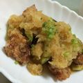 koedakko's cooksnap of when they made 甘辛おろしが美味しい♪揚げ鶏と茄子。.