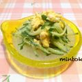 みんとこ's cooksnap of when they made きゅうりと卵のごまサラダ.