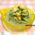 みんとこ's cooksnap of when they made きゅうりと卵のごまサラダ.