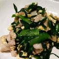 neomam's cooksnap of when they made にらと卵の炒め物.