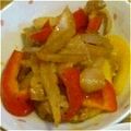 megumi0810's cooksnap of when they made 豚肉と夏野菜のオイスターマヨソテー.