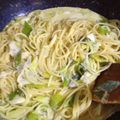 ゆうき、Ｋ's cooksnap of when they made 長ねぎとゴルゴンゾーラのパスタ.