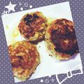 はつひめ's cooksnap of when they made セロリハンバーグ.