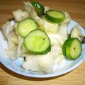 なっぱむし's cooksnap of when they made 浅漬け（凛りんさんの大葉にんにく醤油で）.