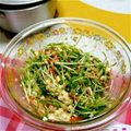 さちころ1221's cooksnap of when they made 簡単小鉢☆人参と水菜の白和え.