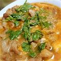 ュゥ。's cooksnap of when they made 三つ葉が香る豚肉の絶品玉子とじ.