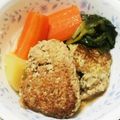 Ｋ子にゃん's cooksnap of when they made 和風煮込み♡高野豆腐ハンバーグ.