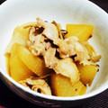さとみ◎まりあ's cooksnap of when they made ひとり暮らしの「大根と豚肉の簡単煮物」.