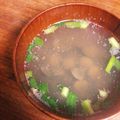 RYK1205's cooksnap of when they made 絶品！しじみの味噌汁.