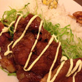 シングルアイシャドウ's cooksnap of when they made しょうが焼きマヨきゃべつ丼.