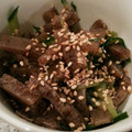 さあやぴょん's cooksnap of when they made 凍りこんにゃくときゅうりの中華風和え物.