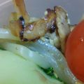めかにか's cooksnap of when they made 焼豚入りのもやしナムル～お中元消費に～.