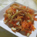 miyuki12's cooksnap of when they made ♪簡単♪ちくわと人参の炒めもの.