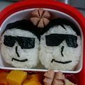 alcohl's cooksnap of when they made キャラ弁 8.6秒バズーカー.