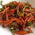 こおならはいか's cooksnap of when they made ウスターソースできんぴらごぼう.