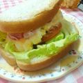 メルティローズ's cooksnap of when they made ＊新玉で生ハムピクルスのオープンサンド＊.