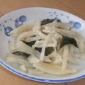 きらり流れ星's cooksnap of when they made 大根とわかめのきんぴら.